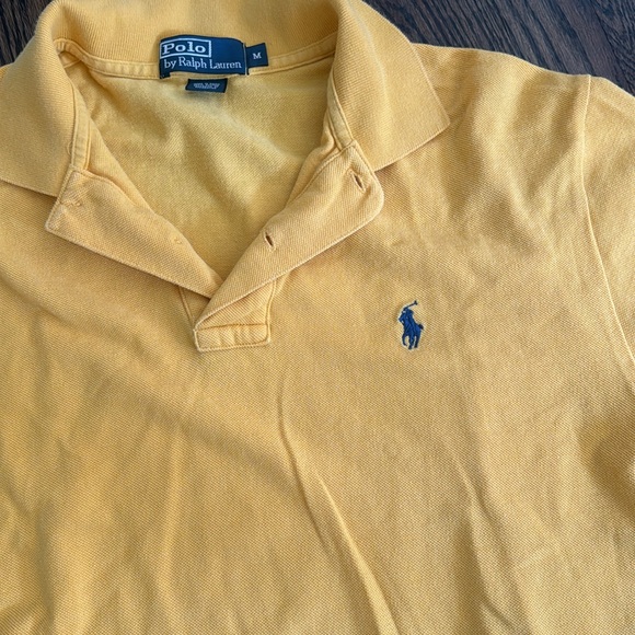 Ralph Lauren Polo Yellow Collared Shirt - Picture 3 of 4
